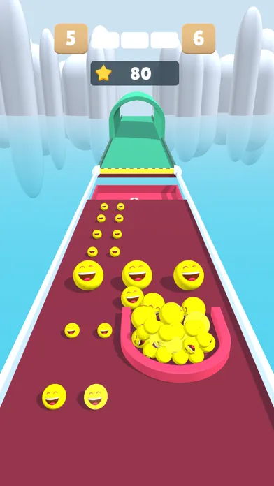 Collect Balls & Emoji スクリーンショット