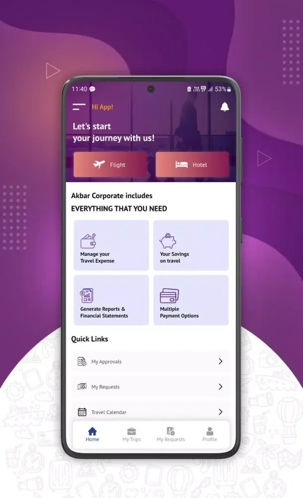 Akbar Corporate 스크린샷