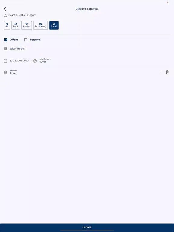 Ảnh chụp màn hình của BoardingPass: Travel & Expense iPad 