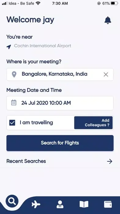 Ảnh chụp màn hình của BoardingPass: Travel & Expense