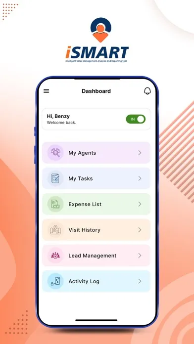 Ảnh chụp màn hình của iSMART - Sales Manager