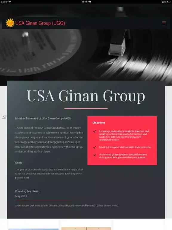 Скриншоты USA Ginan Group(UGG) iPad 