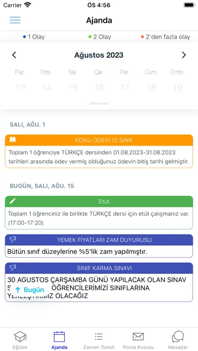 Zrzuty ekranu Bilnet OBS