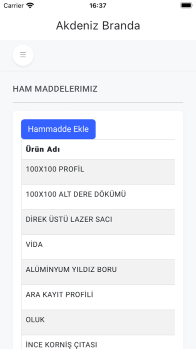 Captures d'écran de Akdeniz Branda