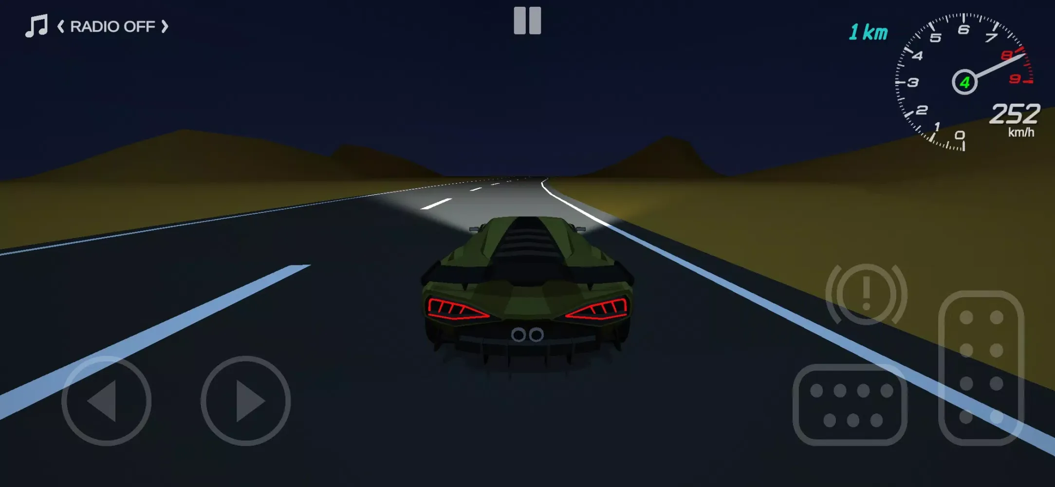 Endless Desert Night Drive应用截图