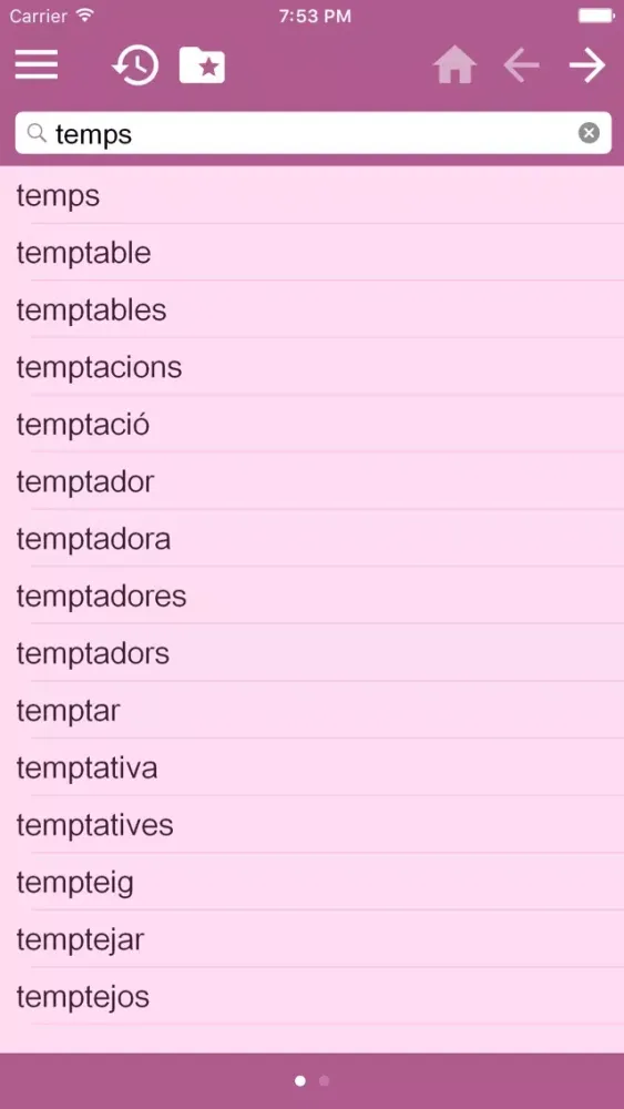 Castellan Catalan Dictionary Free应用截图