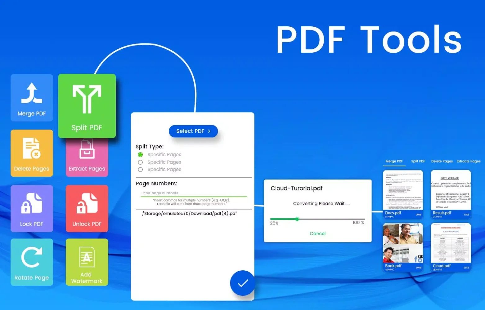 PDF Tools Screenshots