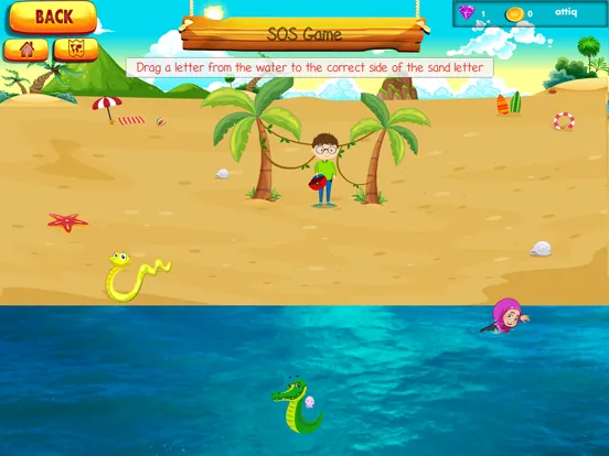 Quran Treasure Island iPad  Screenshots