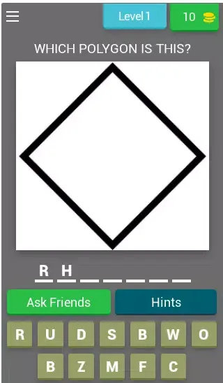 Geometry: polygons Quiz سکرین شاٹس