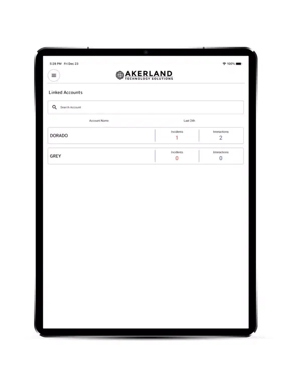Akerland iPad  স্ক্রিনশট
