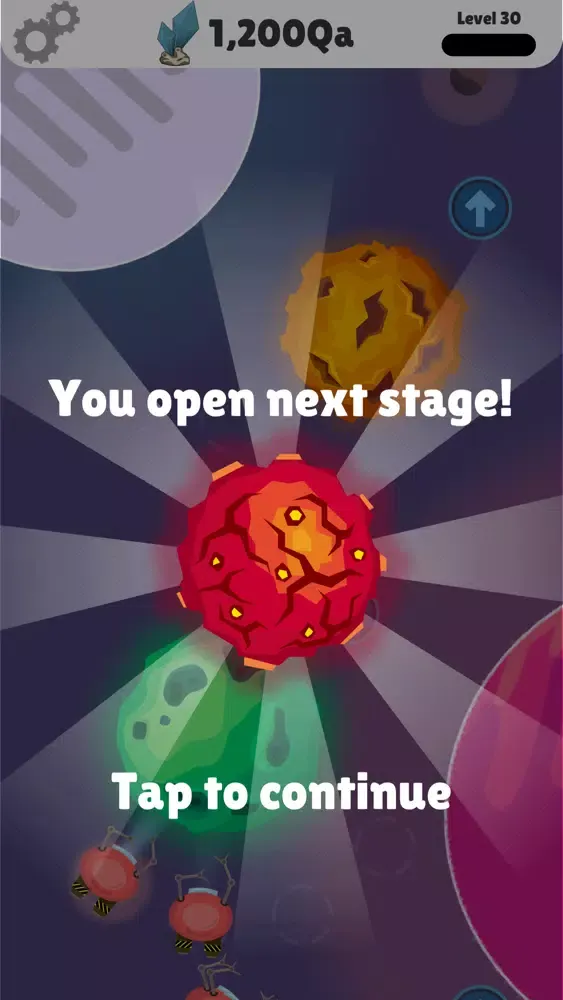 Captures d'écran de Space Idle Miner