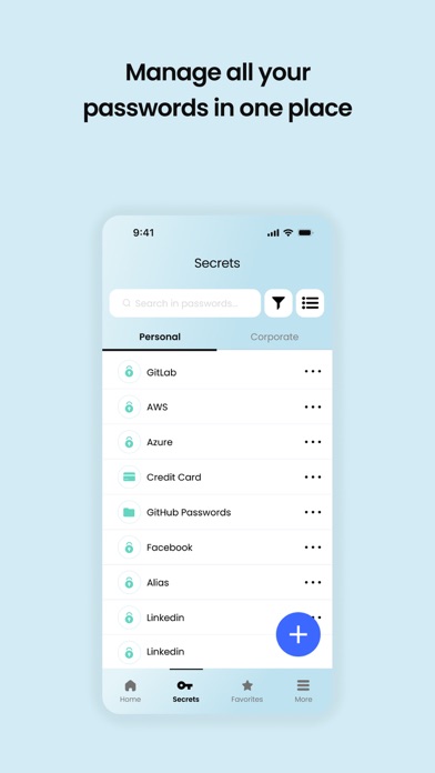 Akeyless - Password Manager Ekran Görüntüleri