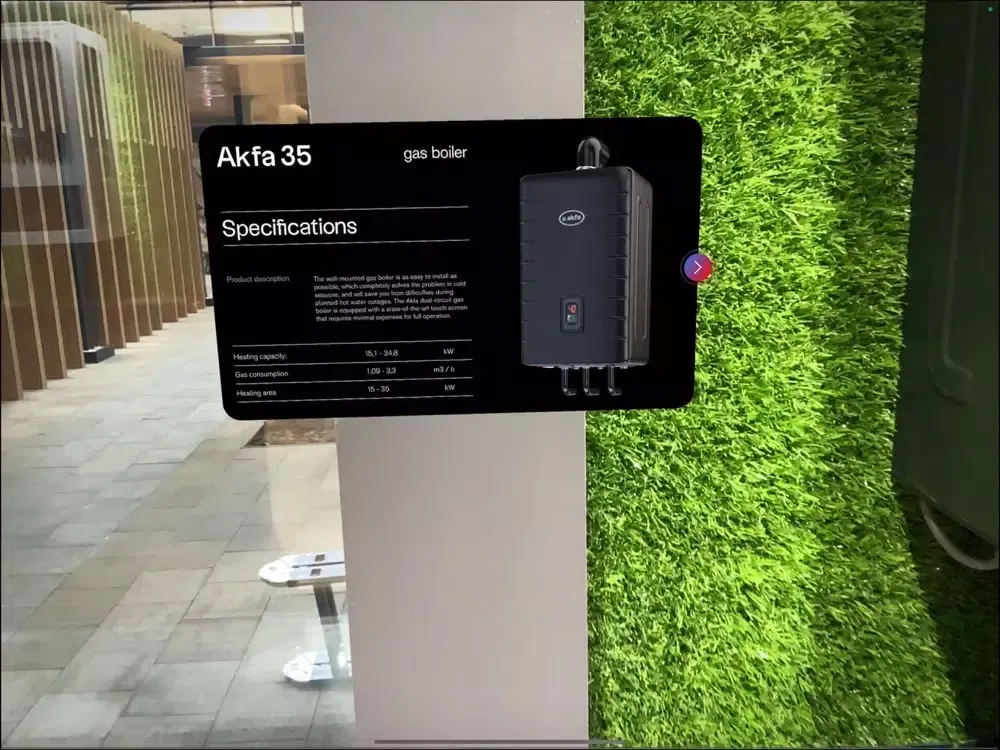 Capturas de tela do AKFA AR Dubai iPad 