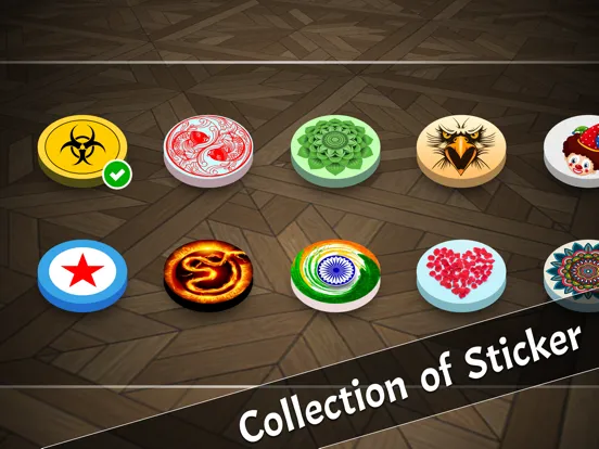 Carrom - 3D Carrom Super Star iPad  سکرین شاٹس