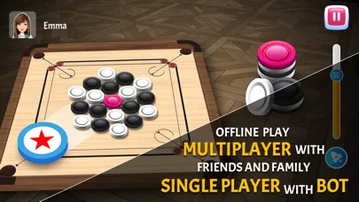 Carrom - 3D Carrom Super Star سکرین شاٹس