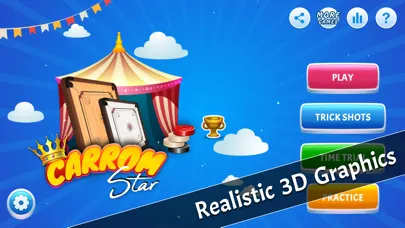 Carrom - 3D Carrom Super Star سکرین شاٹس