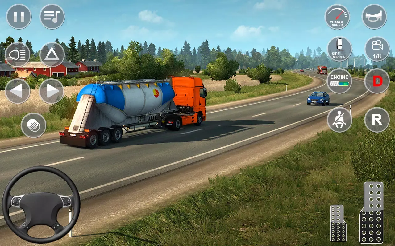 Cargo Truck Game Truck Sim 3D Screenshots