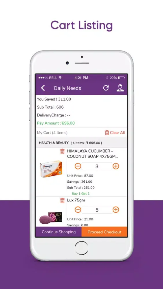Dailyneeds Supermarket Screenshots