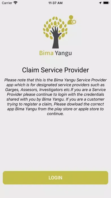 Zrzuty ekranu Bima Yangu Admin