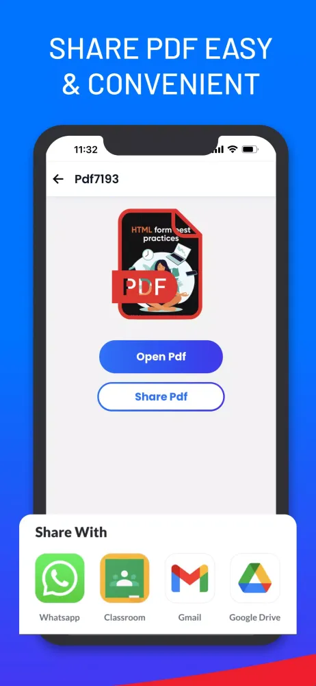Image to PDF Converter スクリーンショット