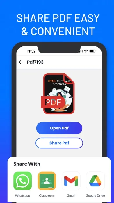 Capturas de tela do Image to PDF Converter - pdf