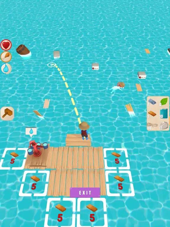 صور Raft Idle! iPad 
