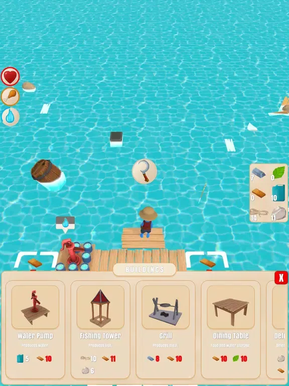 صور Raft Idle! iPad 