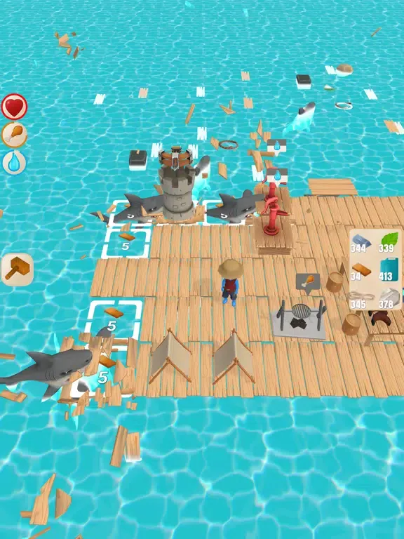 صور Raft Idle! iPad 