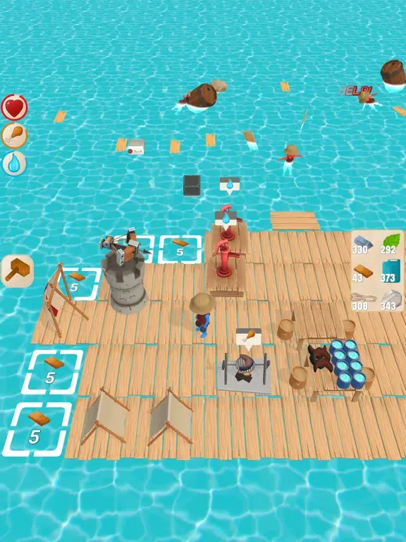 صور Raft Idle! iPad 