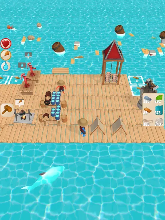 صور Raft Idle! iPad 