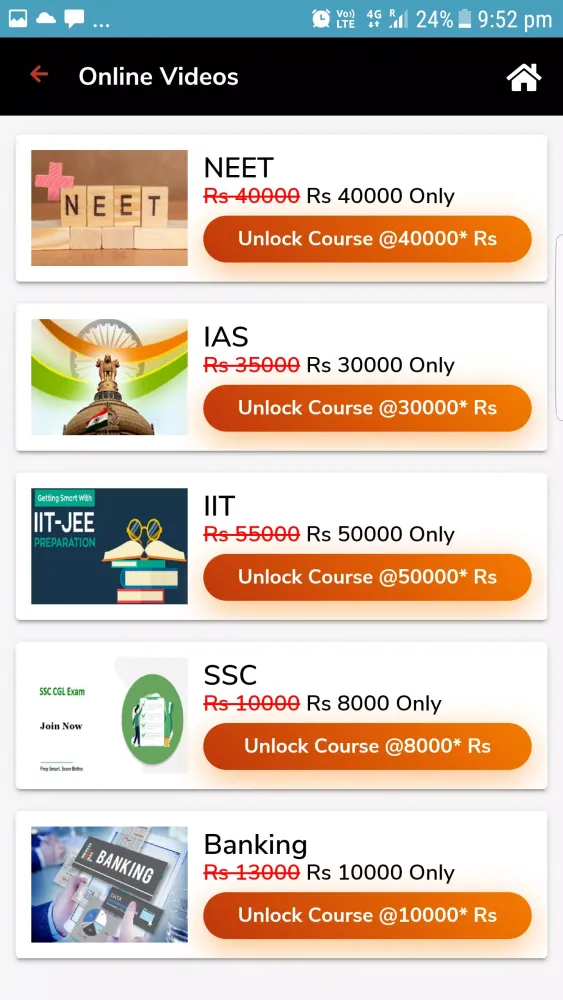 AK IIT Classes Screenshots
