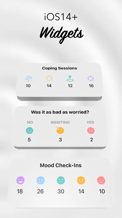 Ảnh chụp màn hình của Worry Watch: Anxiety & Mood