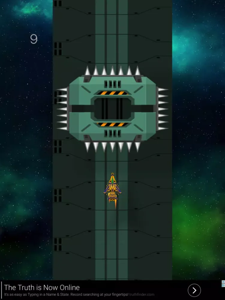 Up And Down Space Dodger iPad  Screenshots
