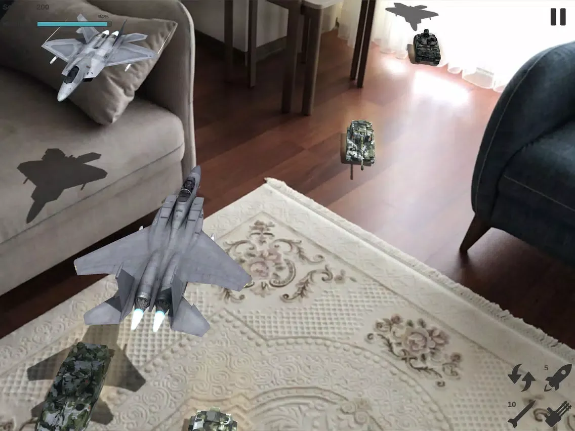 Скриншоты AR Jet Fighter iPad 