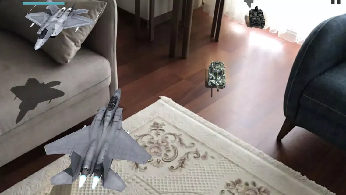 Скриншоты AR Jet Fighter