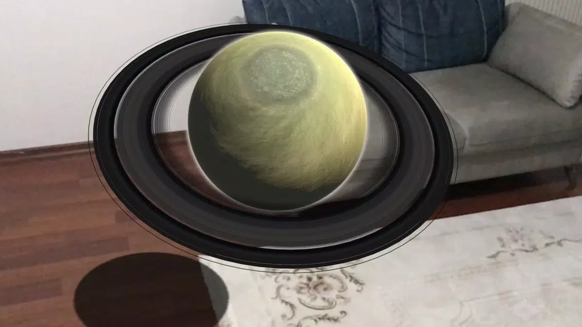 ภาพหน้าจอของ AR Solar System Planets