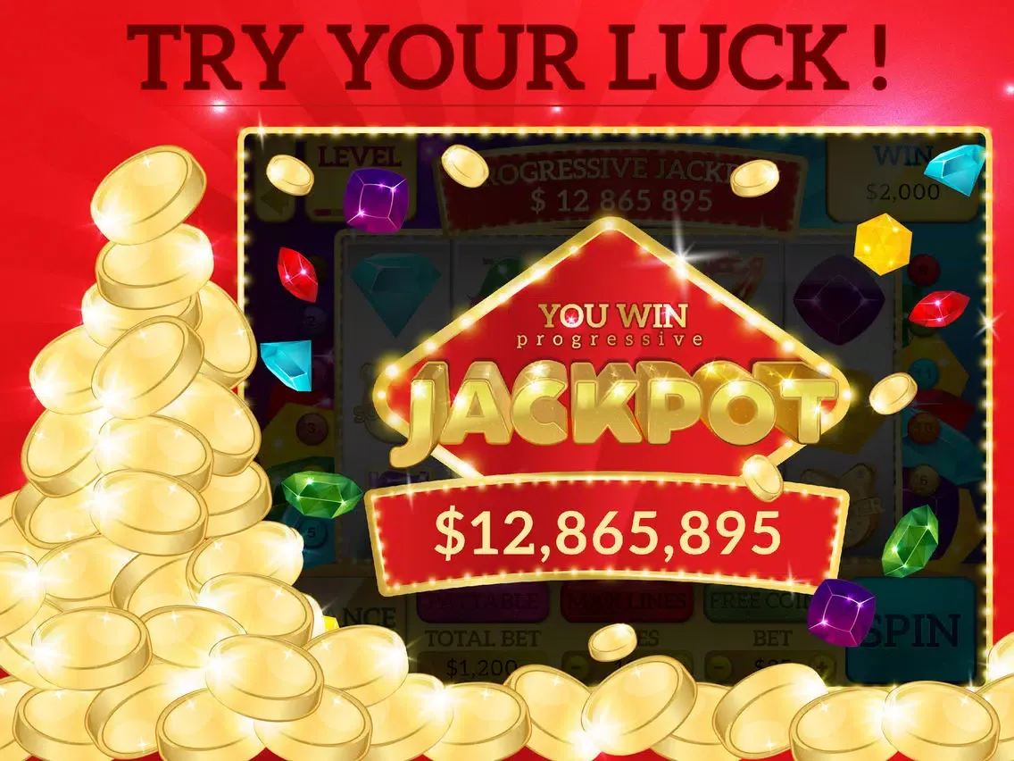 Capturas de pantalla de Diamonds of Vegas - Slot Machine with Bonus Games iPad 