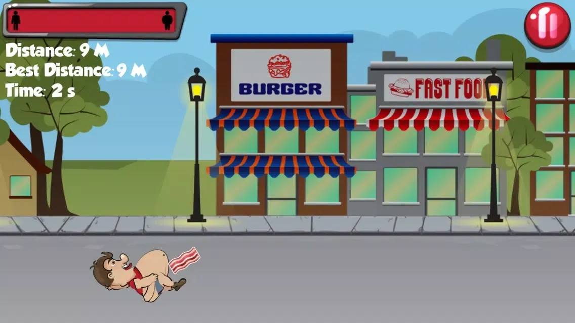 Bacon Boy - Funny Fat Guy Runner Mini Game Screenshots
