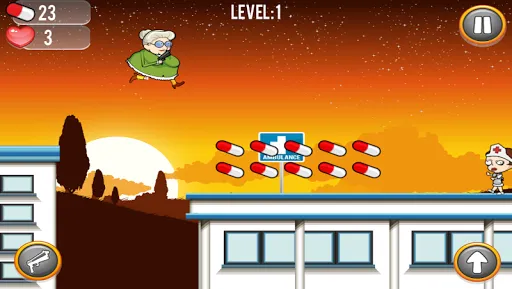 Screenshot di Running Granny Against Zombie
