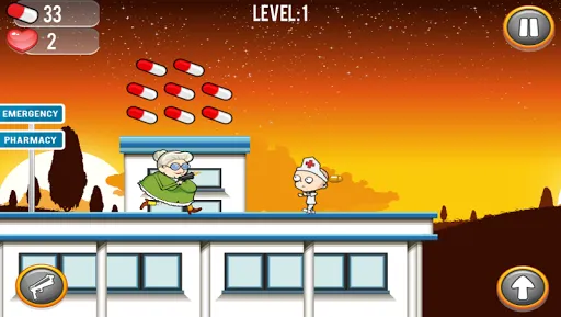 Screenshot di Running Granny Against Zombie