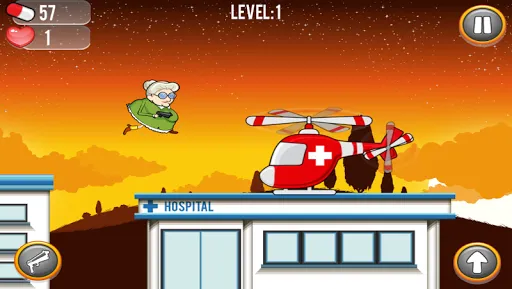 Screenshot di Running Granny Against Zombie