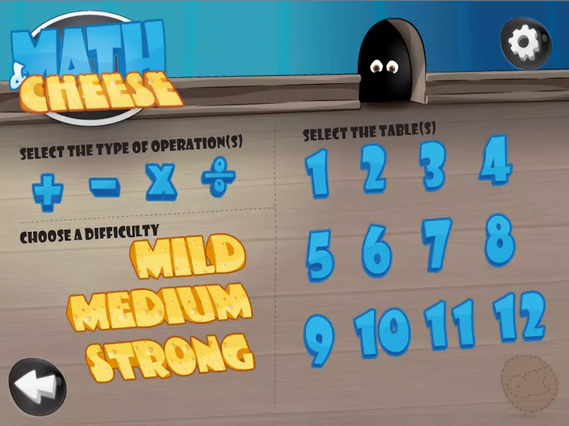 Capturas de pantalla de Math and Cheese iPad 