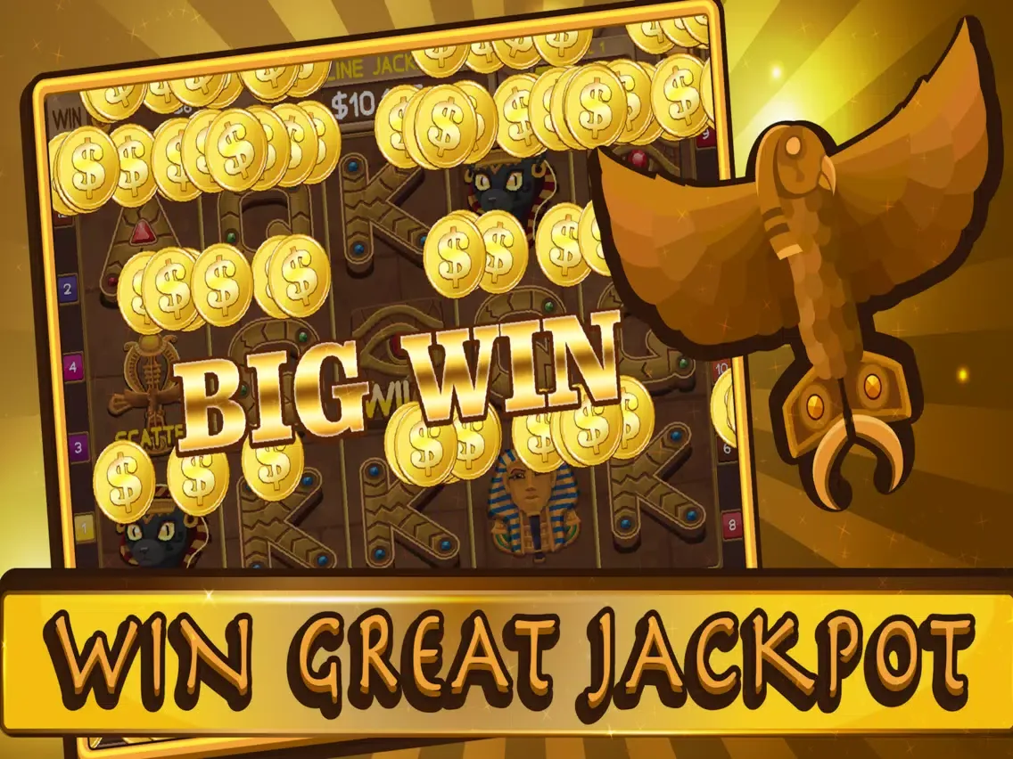 Pharaoh Casino - Ancient Egypt Slots Machines iPad  Screenshots