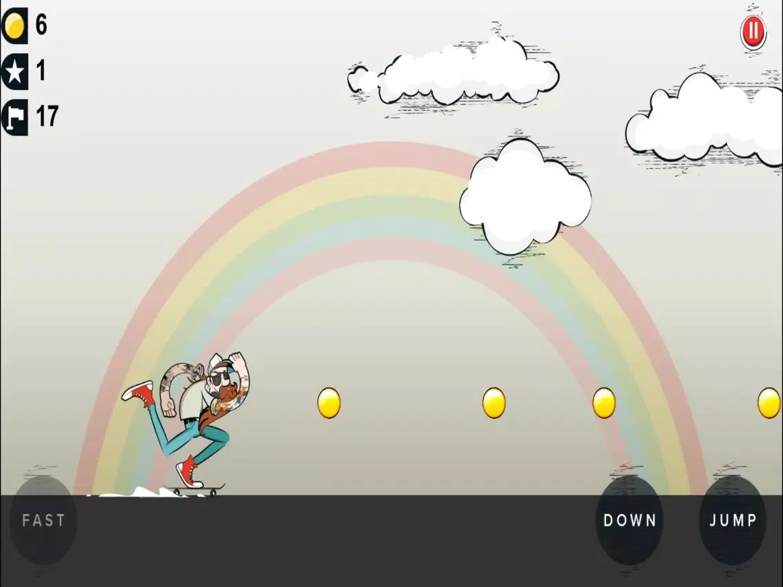 Ảnh chụp màn hình của A Skateboard And A Rock Gods- Skate Like There Is No Tomorrow ! iPad 
