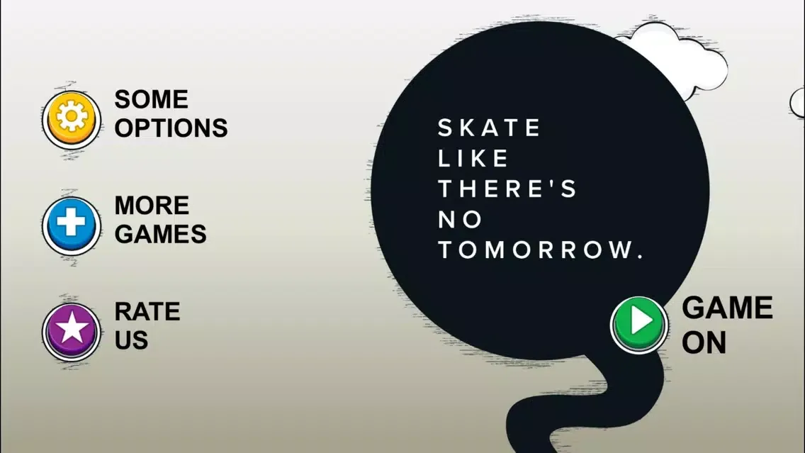 Ảnh chụp màn hình của A Skateboard And A Rock Gods- Skate Like There Is No Tomorrow !