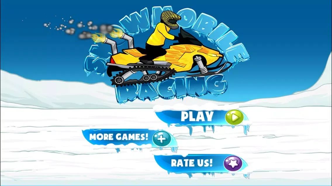 Snowmobile Stunt Racing Game Screenshots