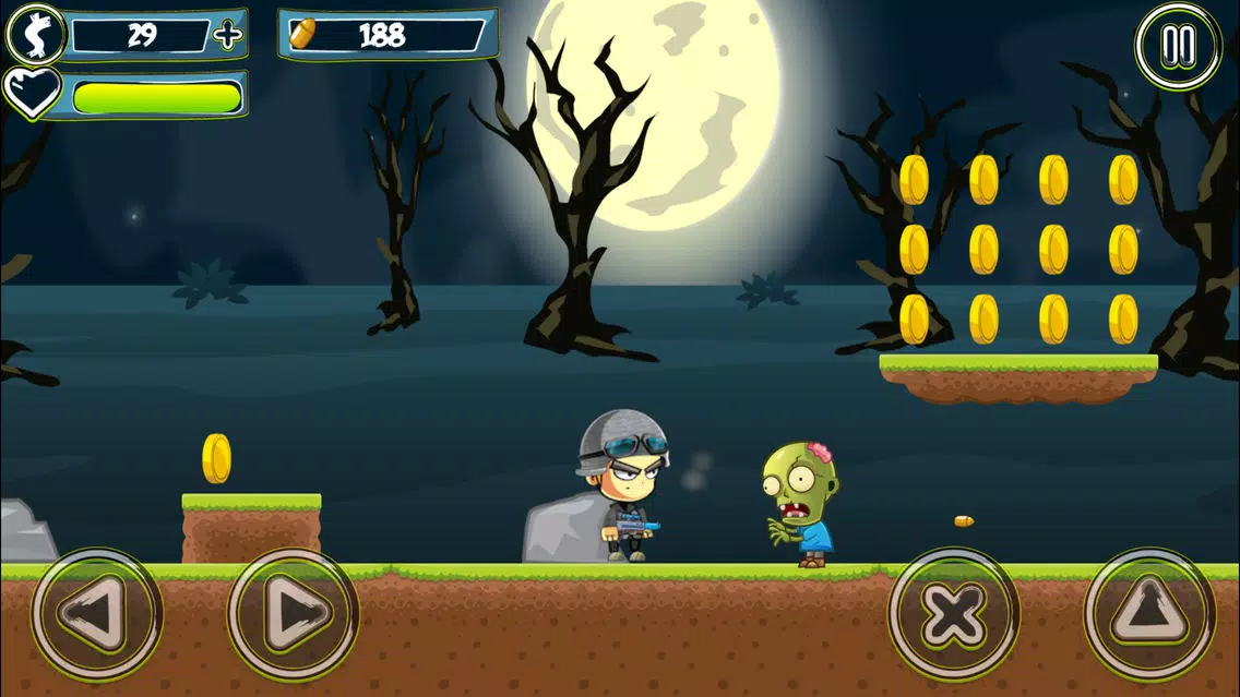 Ảnh chụp màn hình của Soldier vs Zombies - Soldier Shooting Game
