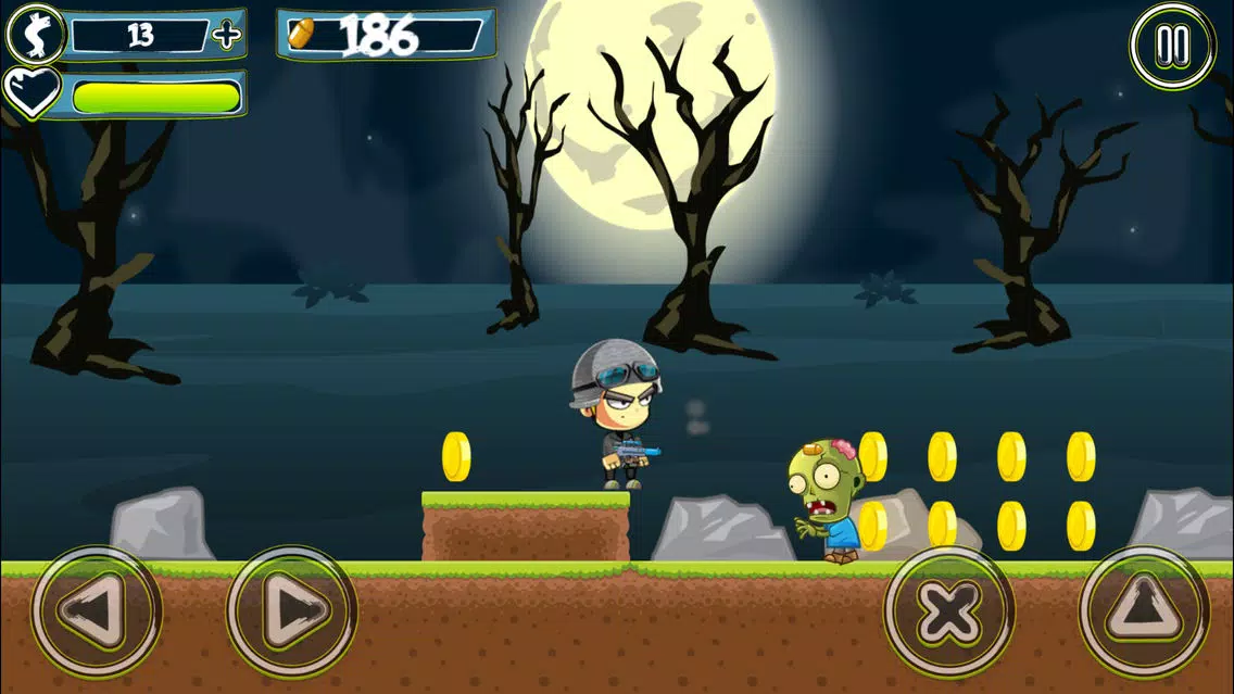 Ảnh chụp màn hình của Soldier vs Zombies - Soldier Shooting Game