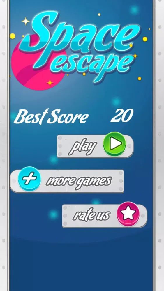 Tangkapan skrin Space Escape - Galaxy Game for Boys and Kids