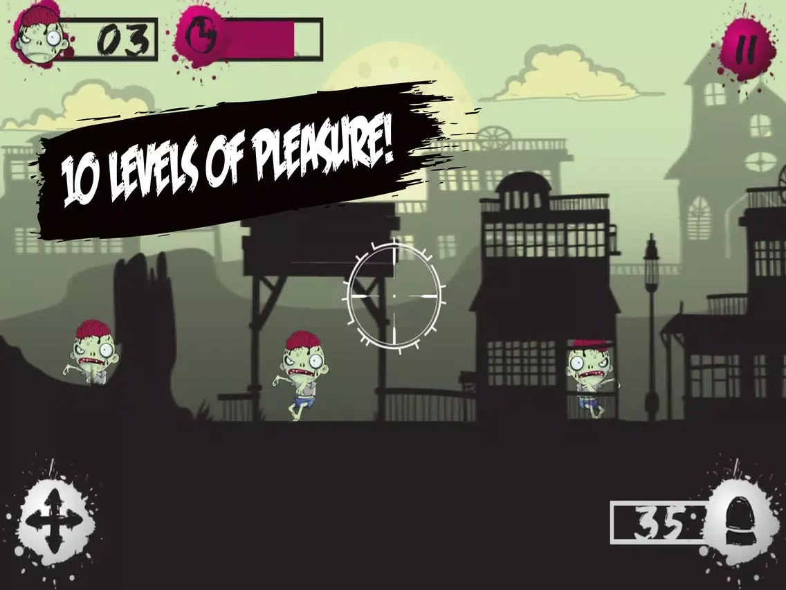Zombie Sniper Shooting for Kids - Kill all the zombies to survive! iPad 應用截圖